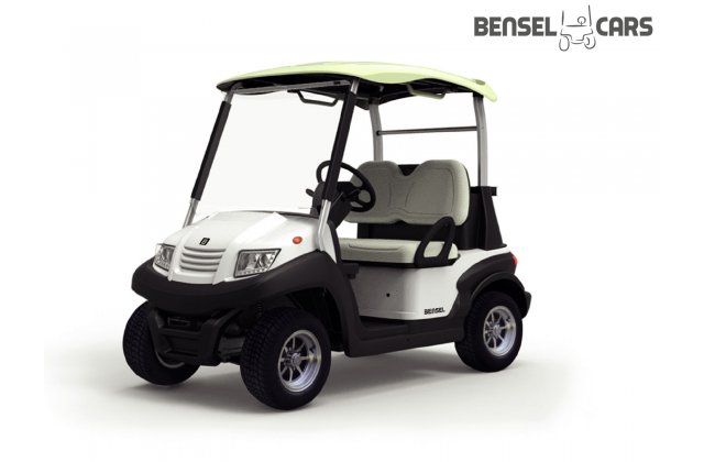 Golfcart mit Golftaschen-Halter 2 Pers.