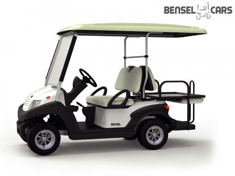 Golfcart mit Klappbank 2 Pers.