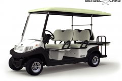 Golfcart mit Klappbank 4 Pers.