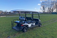 Golfcart mit Klappbank 4 Pers.