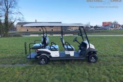 Golfcart mit Klappbank 4 Pers.