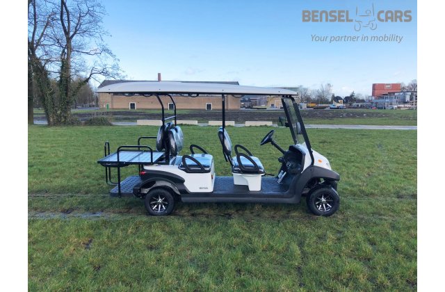 Golfcart mit Klappbank 4 Pers.