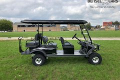 Hochgelegtes Golfcart mit Klappbank 4/6 Pers.