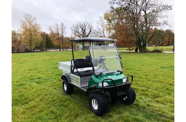 Gelände Golfcart mit Ladefläche 2 Pers.