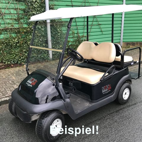 Club Car mit langem Schutzdach