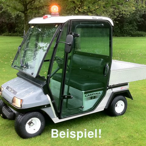 Club Car Ladefläche + Warnleuchte